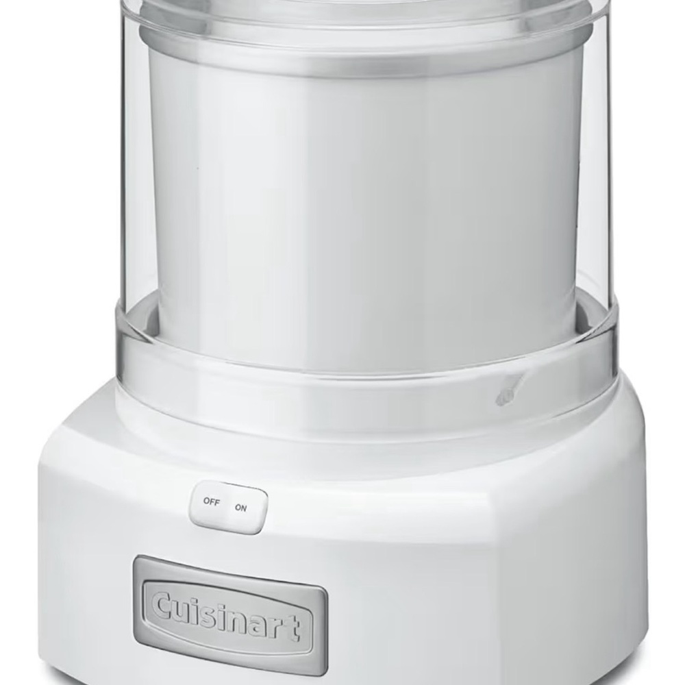Cuisinart Automatic White Ice Cream Maker